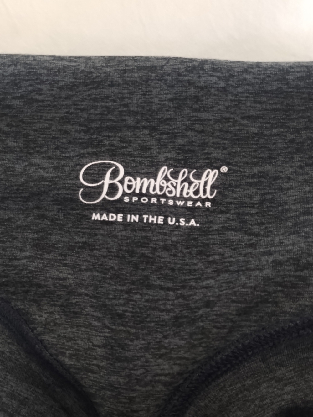 Bombshell Toned 7/8 High-Waist Sculpting Leggings with Pockets - Charcoal Gray L - Picture 12 of 16